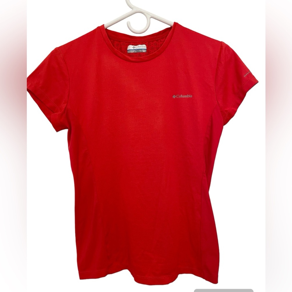 Columbia Red Ladies Omni-Freeze Zero Ice